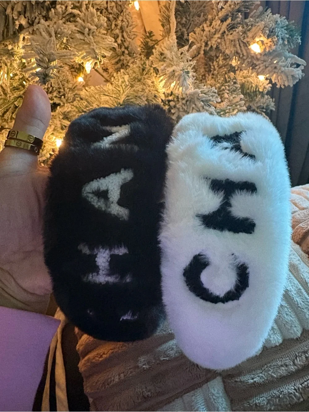 None plush black